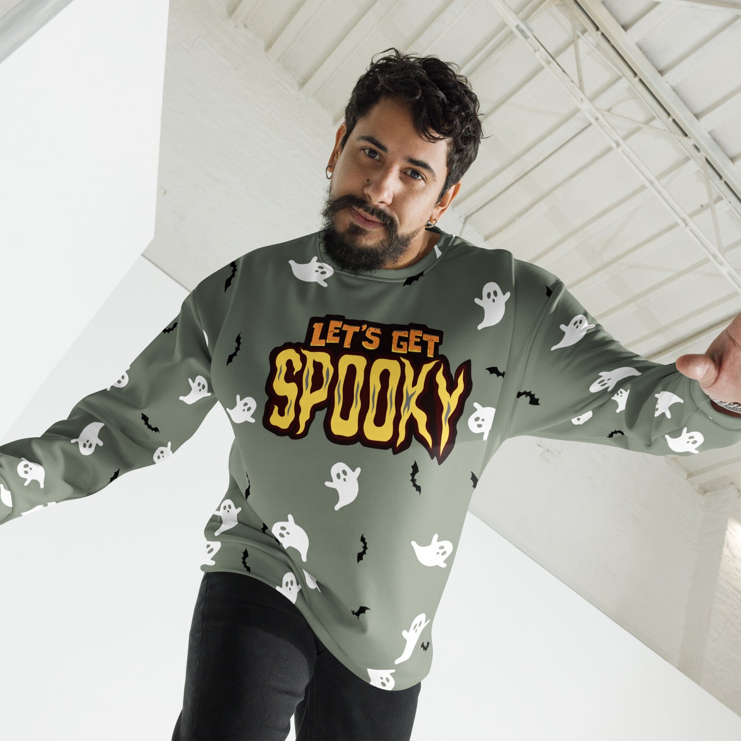 Halloween - Spooky Ghost - Unisex Sweatshirt