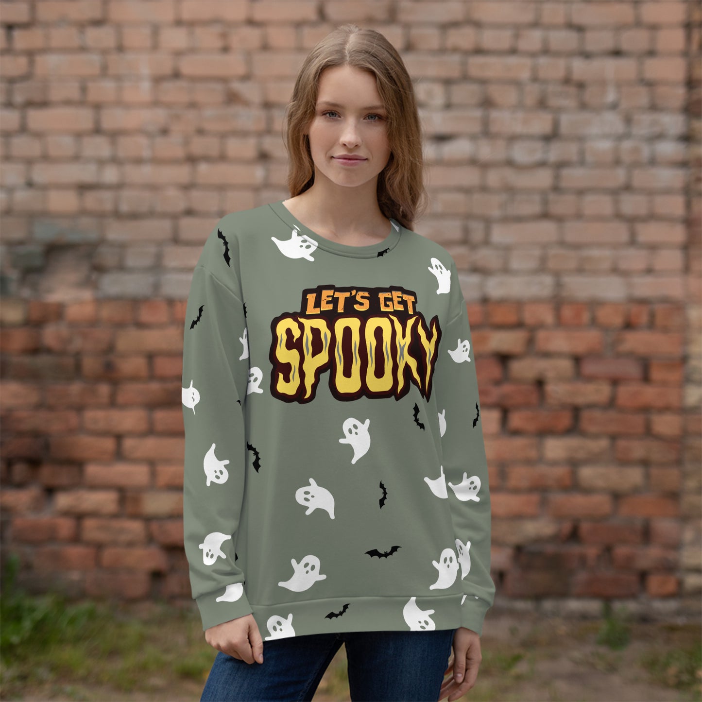 Halloween - Spooky Ghost - Unisex Sweatshirt