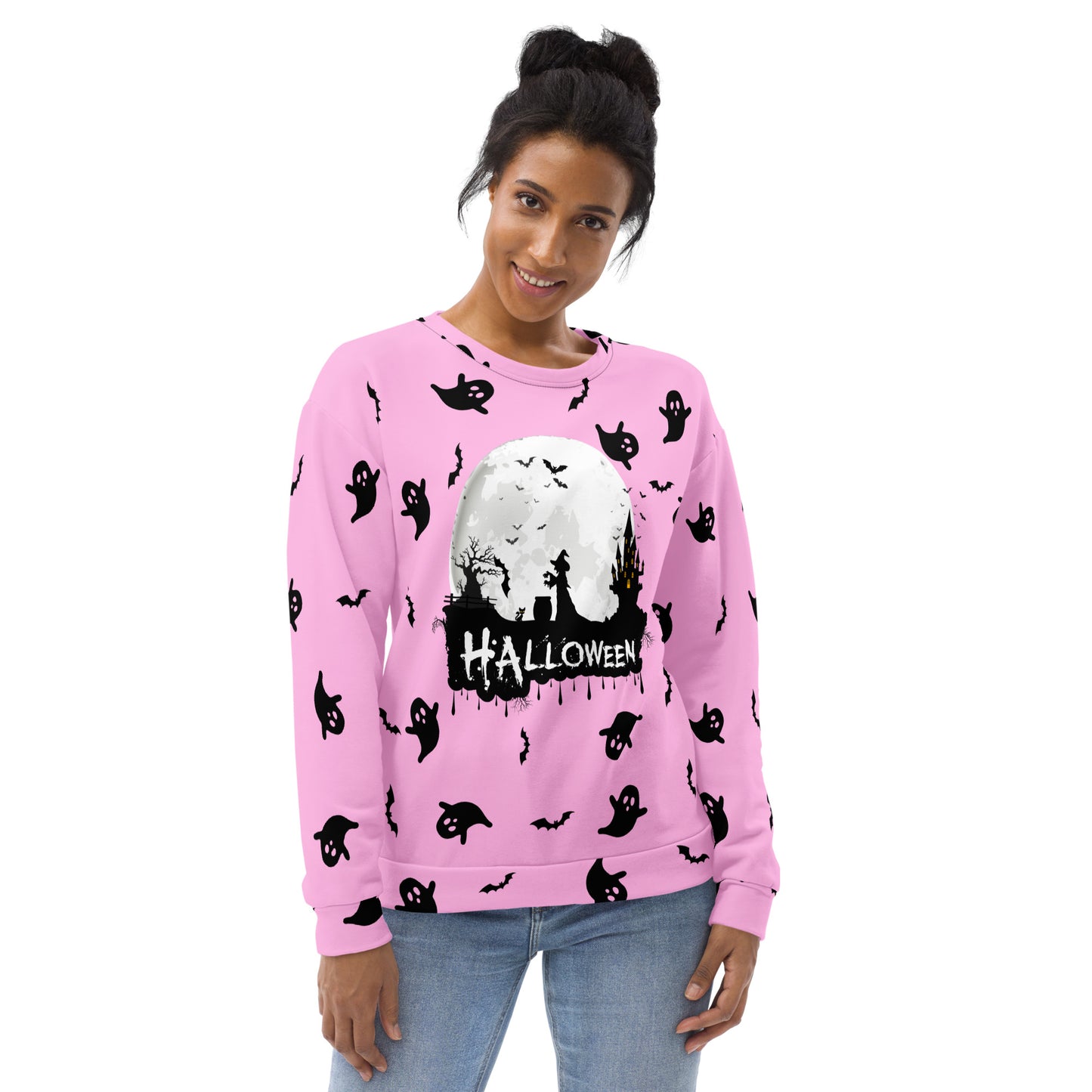 Halloween -Ghost Sweatshirt - Unisex Sweatshirt