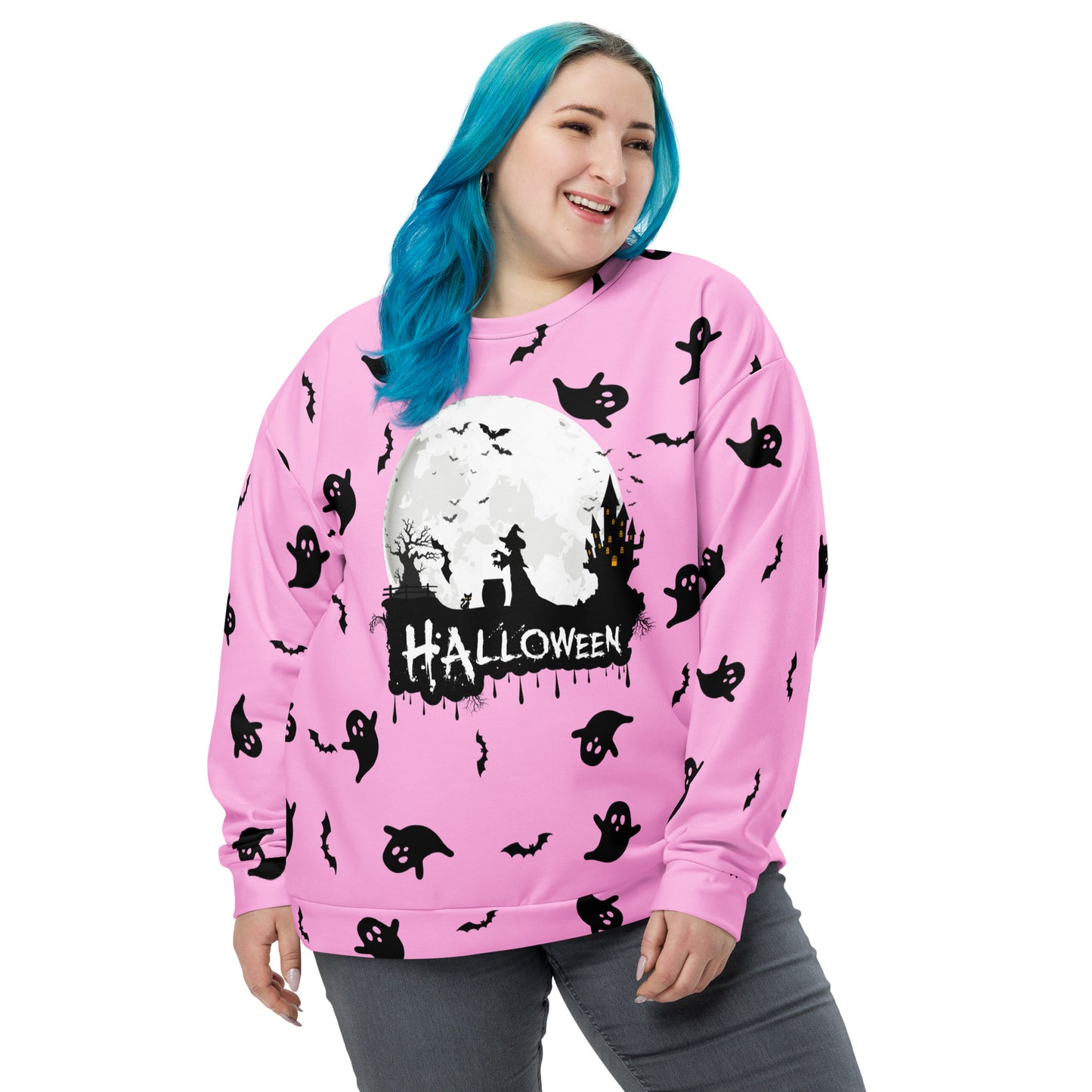 Halloween -Ghost Sweatshirt - Unisex Sweatshirt