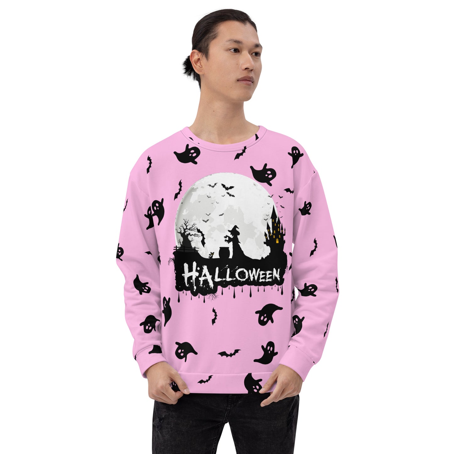 Halloween -Ghost Sweatshirt - Unisex Sweatshirt