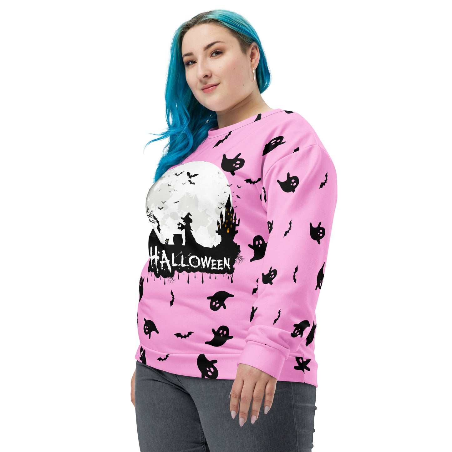 Halloween -Ghost Sweatshirt - Unisex Sweatshirt