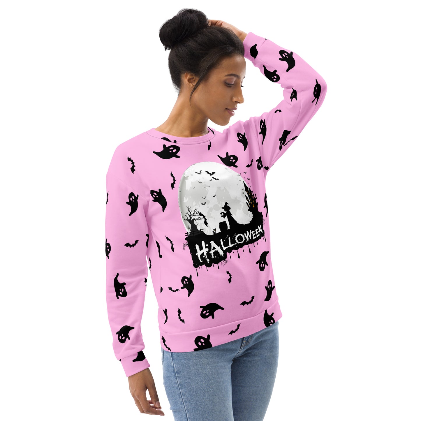 Halloween -Ghost Sweatshirt - Unisex Sweatshirt