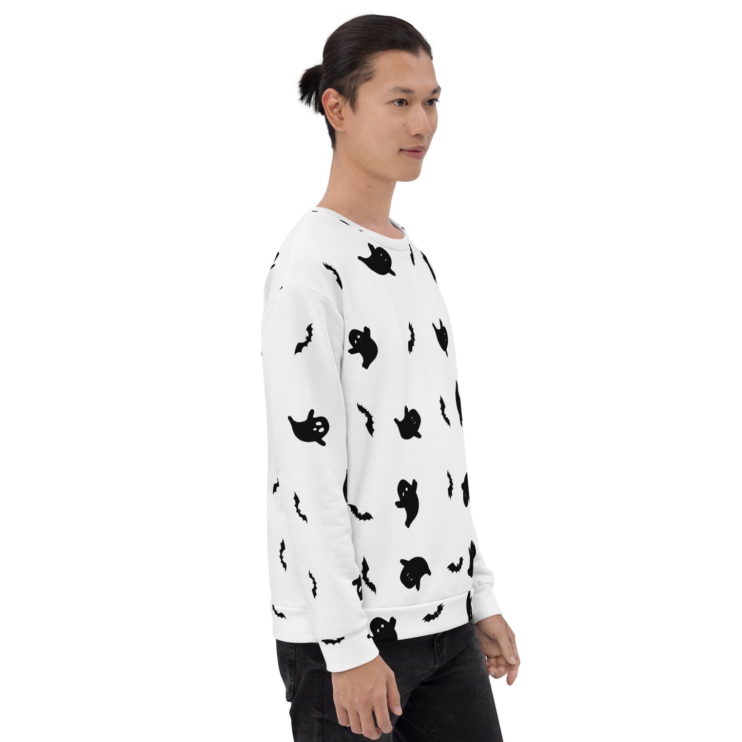 Halloween | Ghost Print | Unisex Sweatshirt