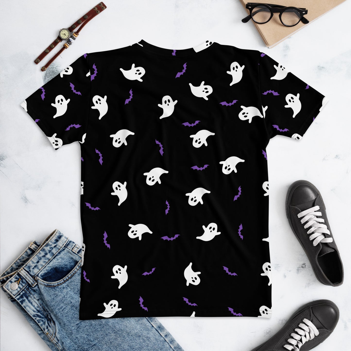 Halloween - Ghost- Boo! All-Over Print Women's T-shirt