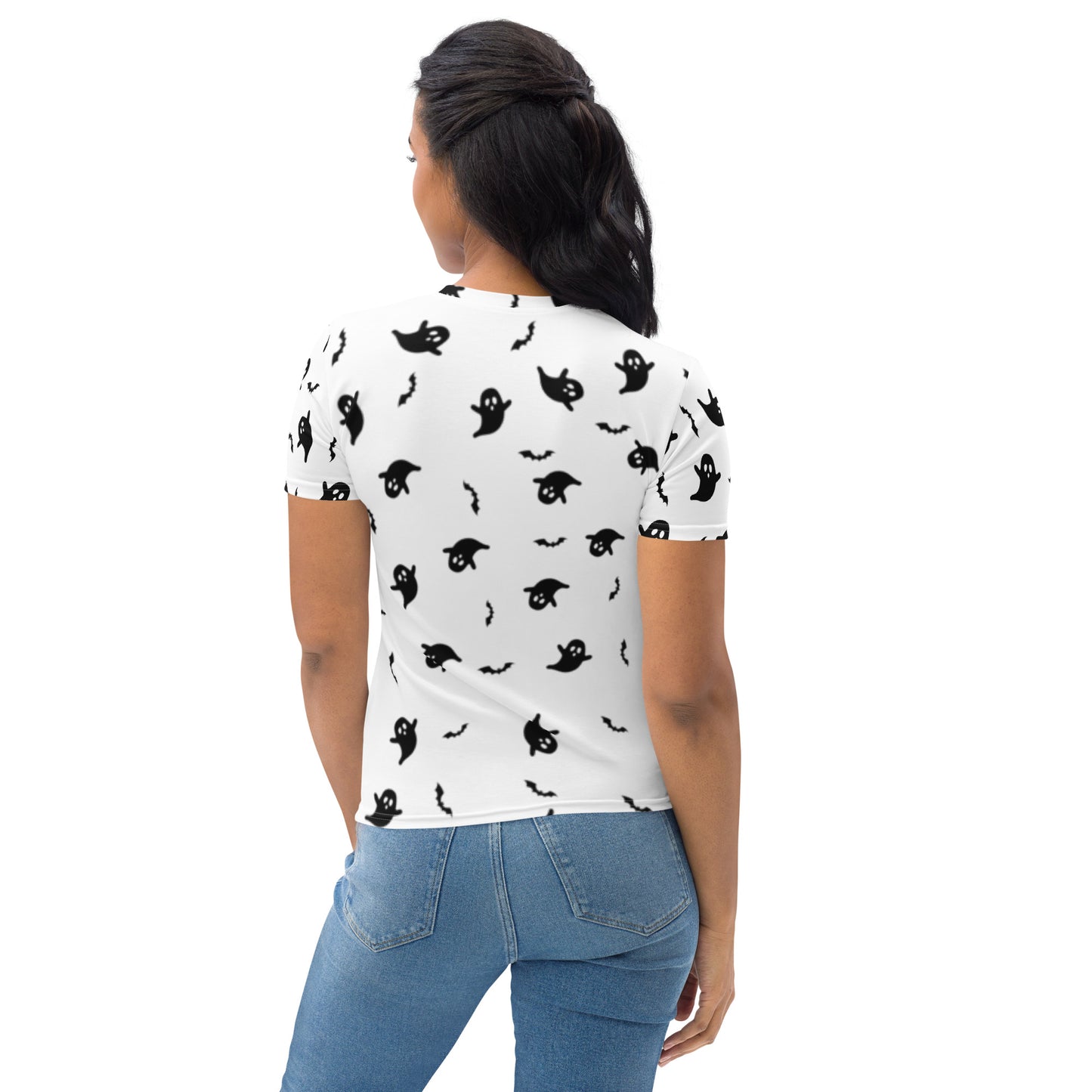 Halloween - Ghost Allover Print Women's T-shirt