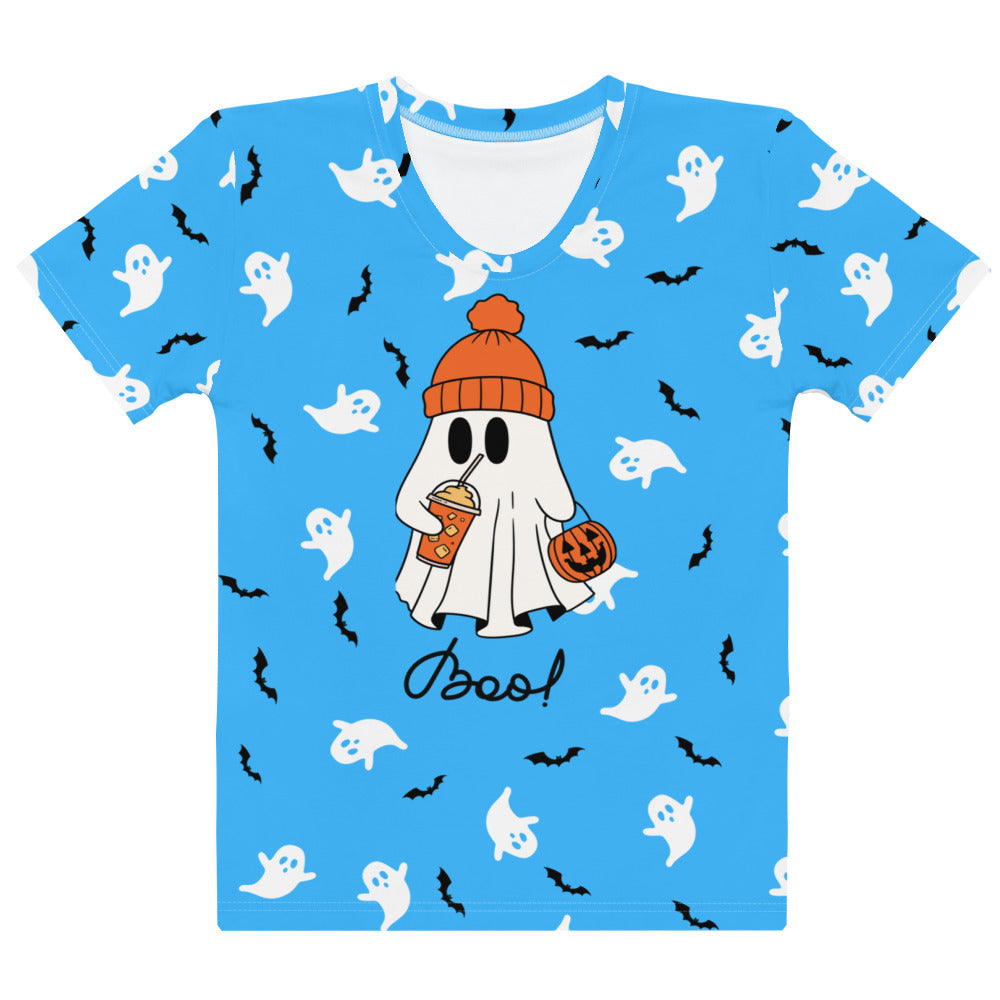 Halloween Ghost Boo! All-Over Print Women's T-shirt