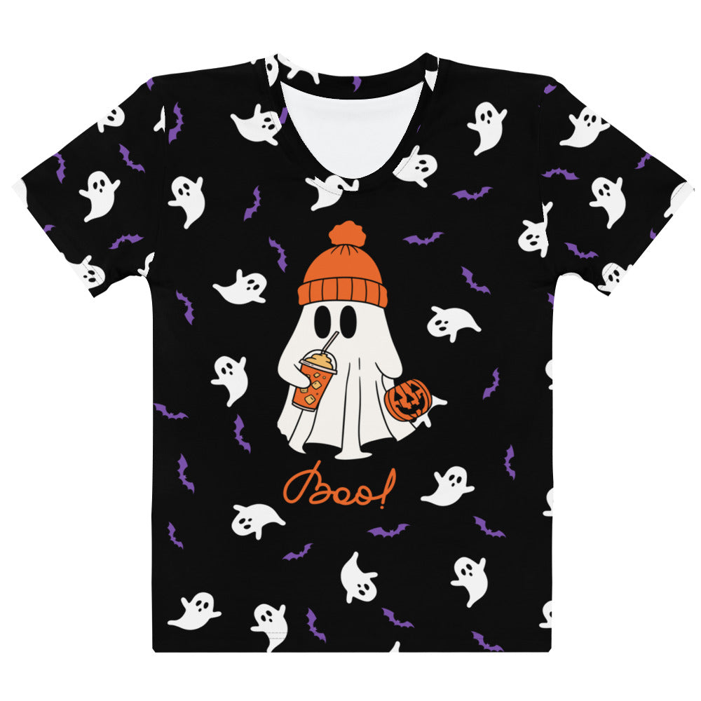 Halloween - Ghost- Boo! All-Over Print Women's T-shirt