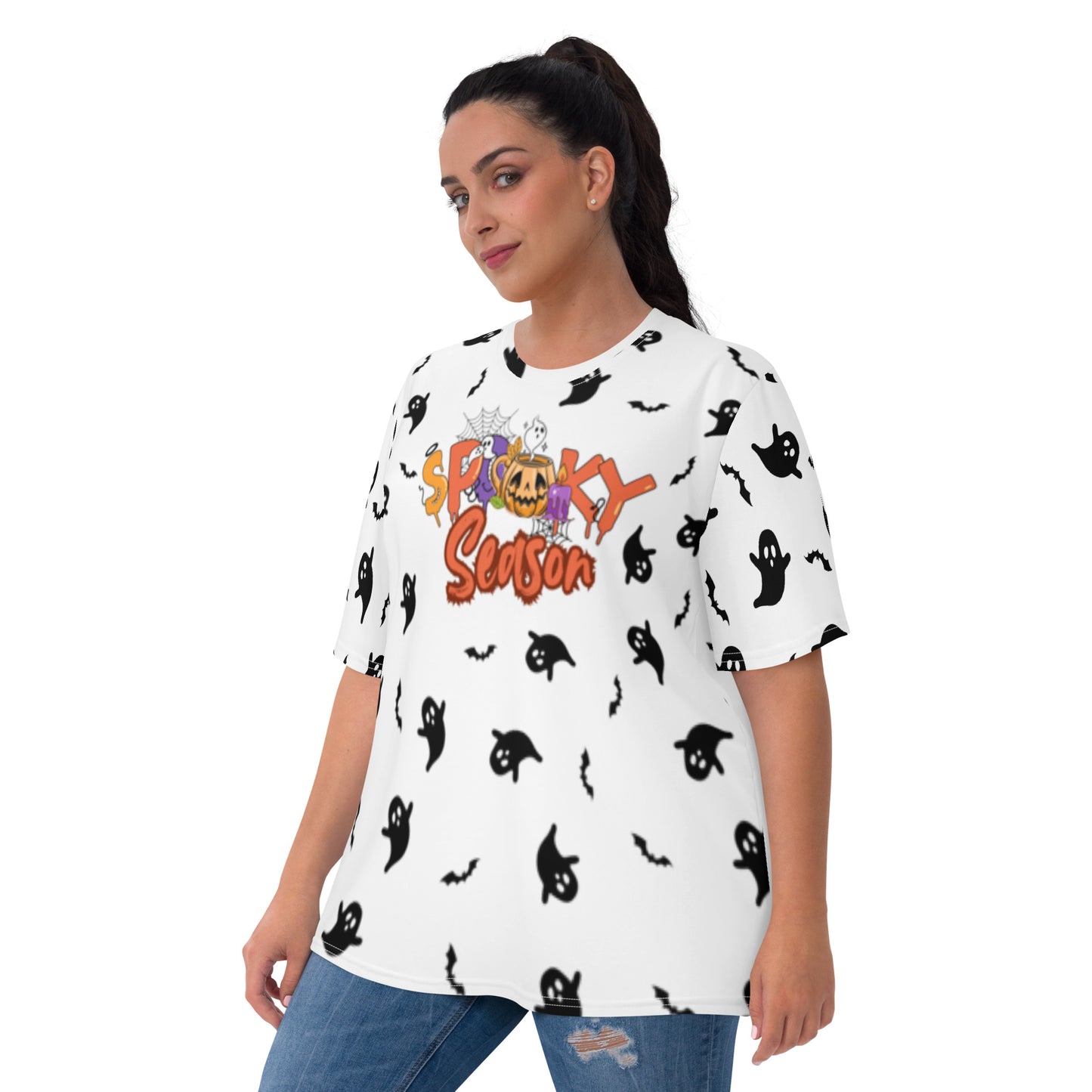 Halloween - Ghost Allover Print Women's T-shirt