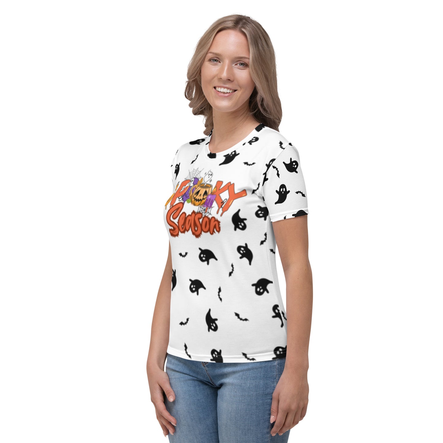 Halloween - Ghost Allover Print Women's T-shirt
