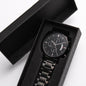 The Man, The Legend, The Best Dad | Engraved Design Black Chronograph Watch