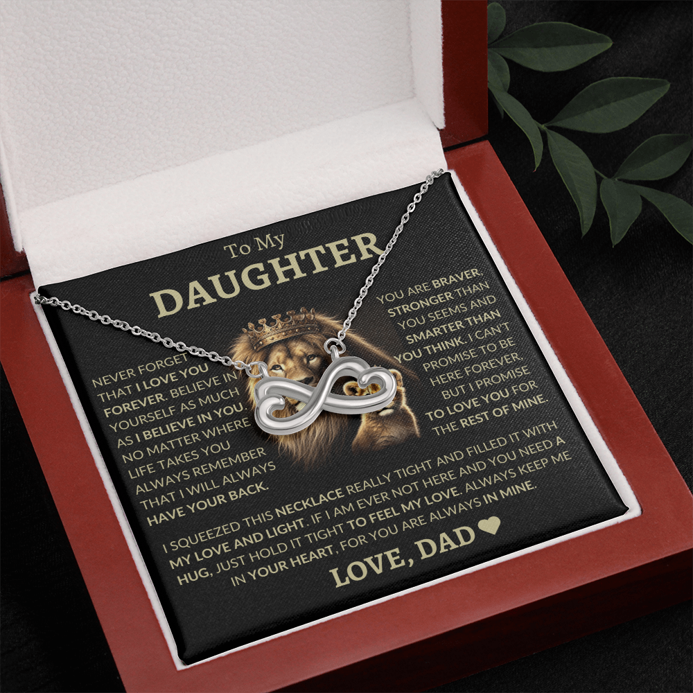 To My Daughter | Endless Love Necklace
