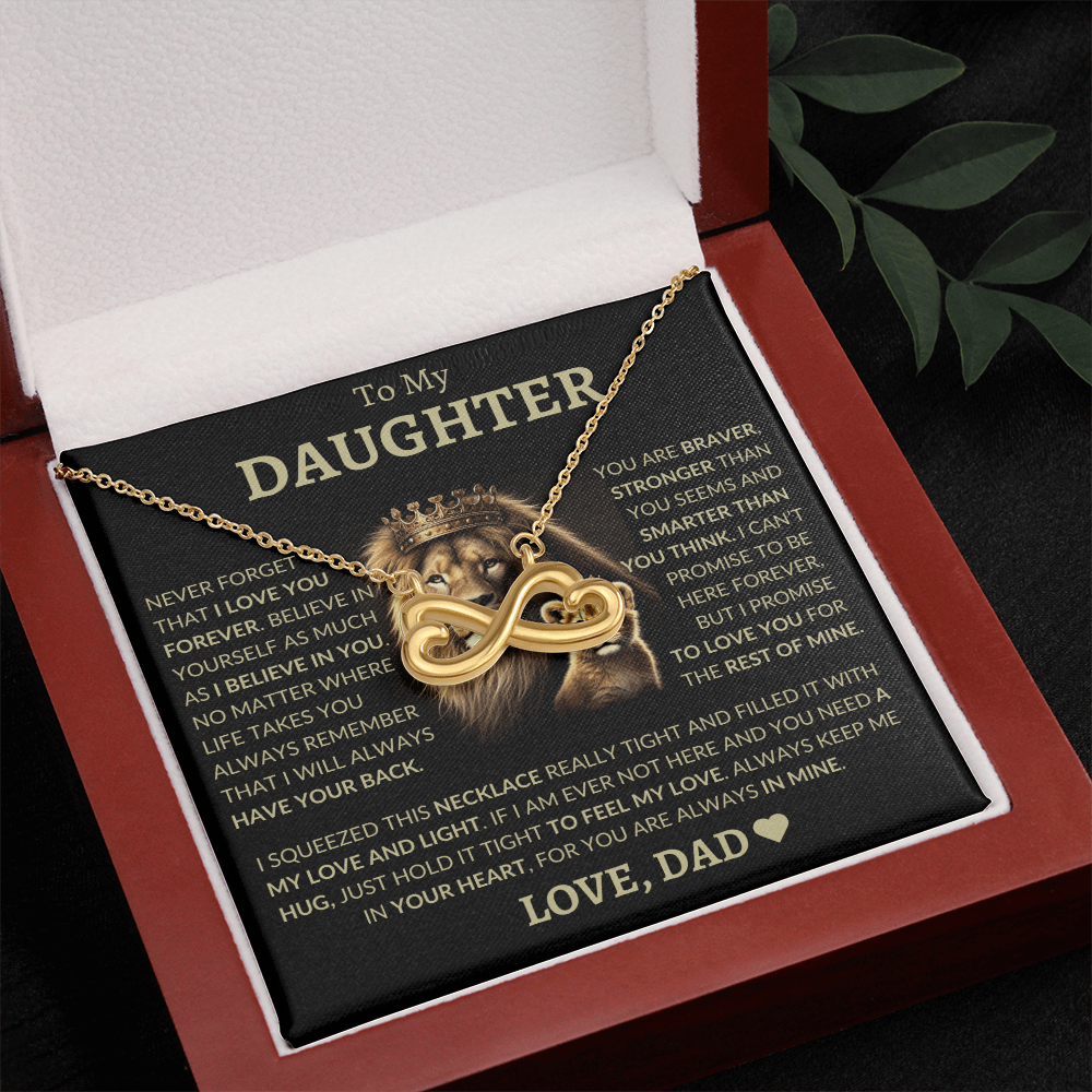 To My Daughter | Endless Love Necklace