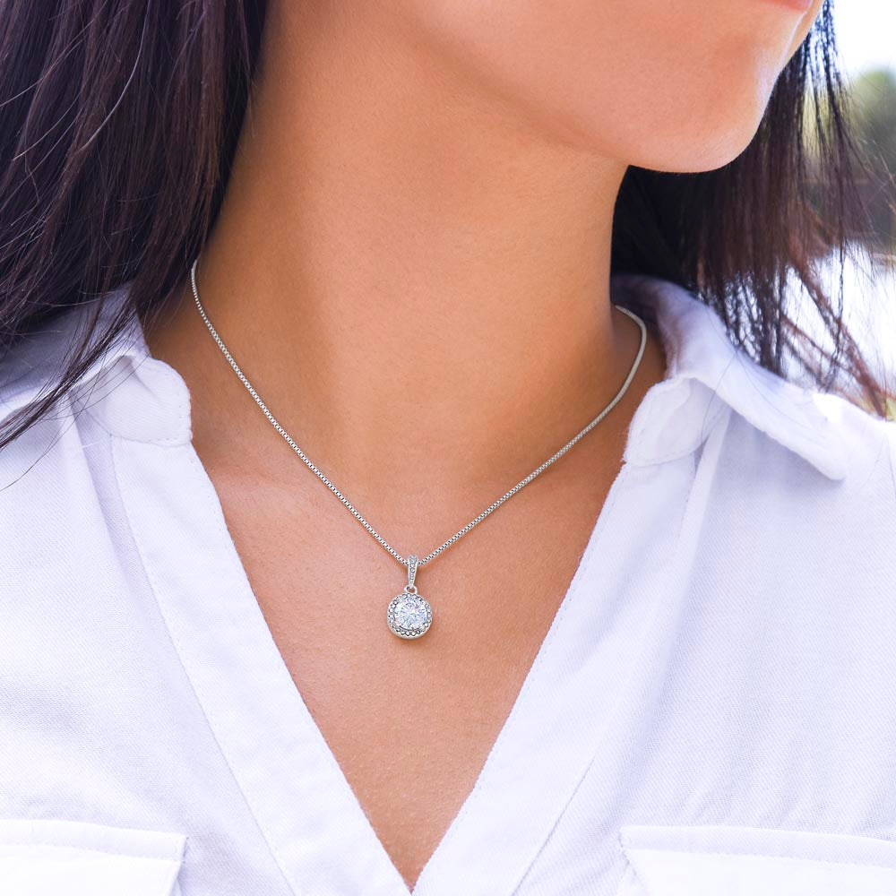 To My Sweet Daughter, I Hope You Always Remember | Eternal Hope Necklace