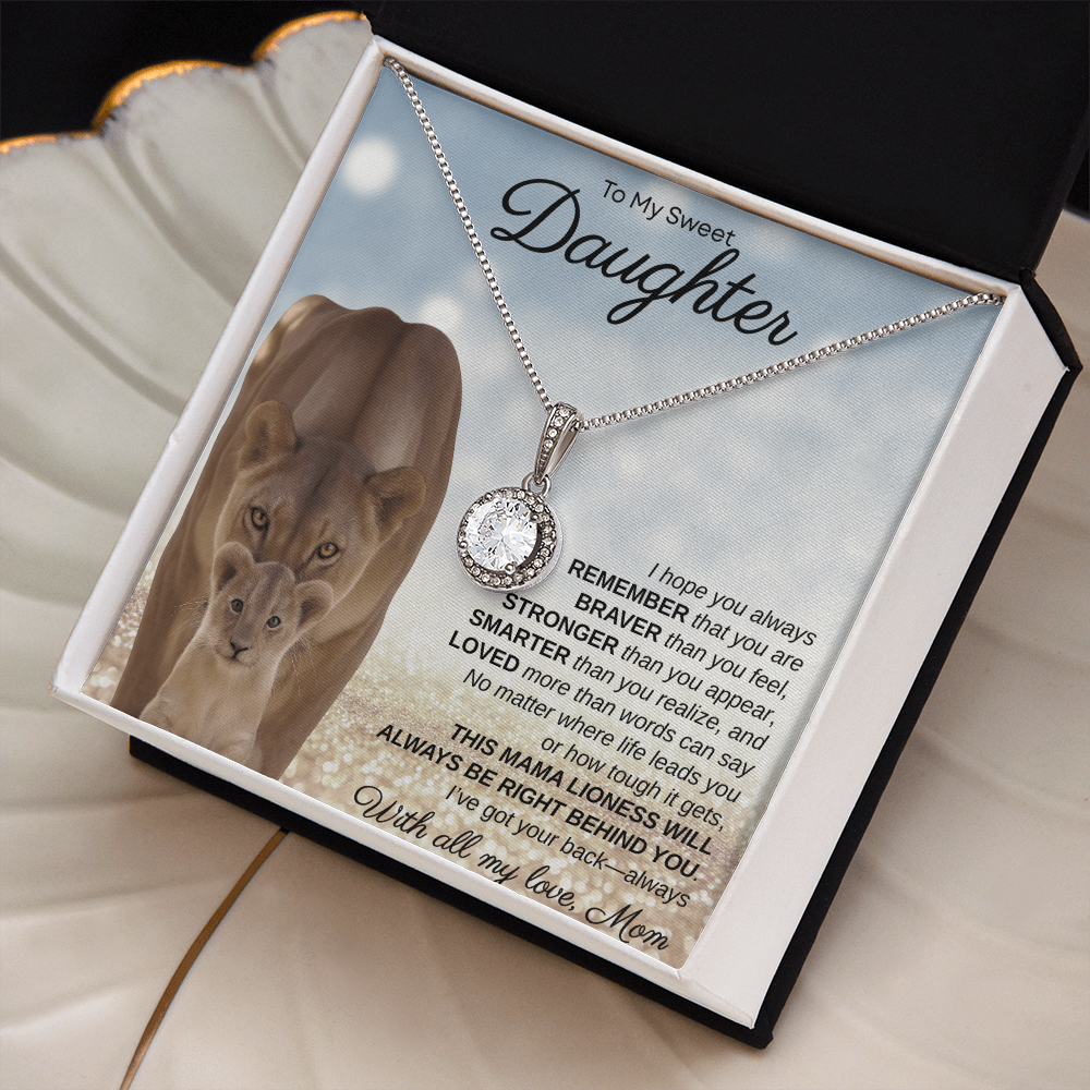 To My Sweet Daughter, I Hope You Always Remember | Eternal Hope Necklace
