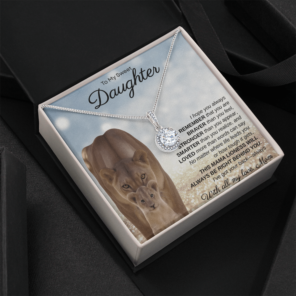 To My Sweet Daughter, I Hope You Always Remember | Eternal Hope Necklace