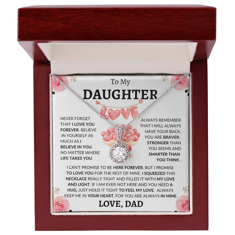 To My Daughter | Never Forget I Love You | Eternal Hope Necklace