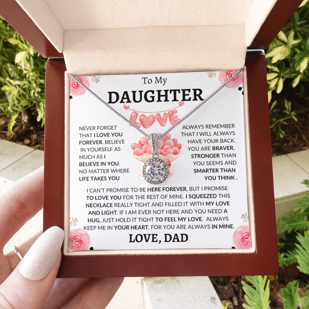 To My Daughter | Never Forget I Love You | Eternal Hope Necklace
