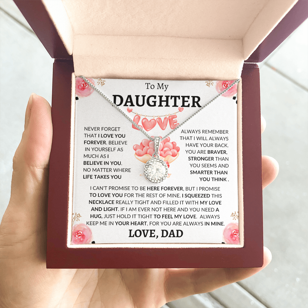 To My Daughter | Never Forget I Love You | Eternal Hope Necklace