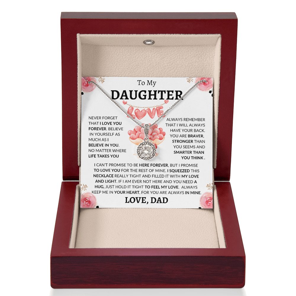 To My Daughter | Never Forget I Love You | Eternal Hope Necklace