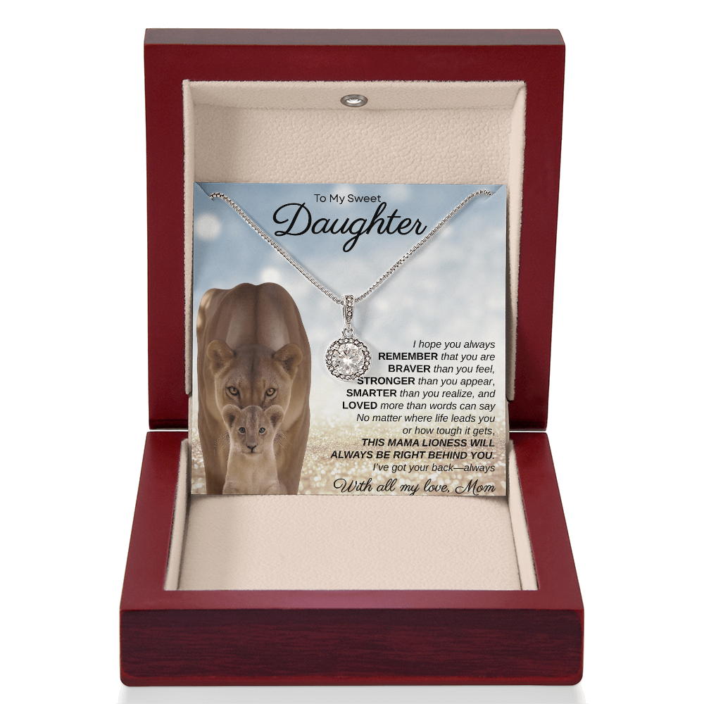 To My Sweet Daughter, I Hope You Always Remember | Eternal Hope Necklace