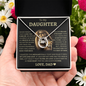 To My Daughter | Lucky In Love Necklace