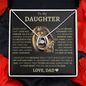 To My Daughter | Lucky In Love Necklace