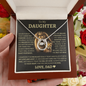To My Daughter | Lucky In Love Necklace