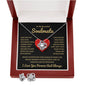 To My Beautiful Soulmate | Love Knot | Necklace & Earring Set