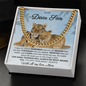 To My Dear Son | I Hope You Always Remember | Men's | Cuban Link Necklace