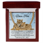 To My Dear Son | I Hope You Always Remember | Men's | Cuban Link Necklace
