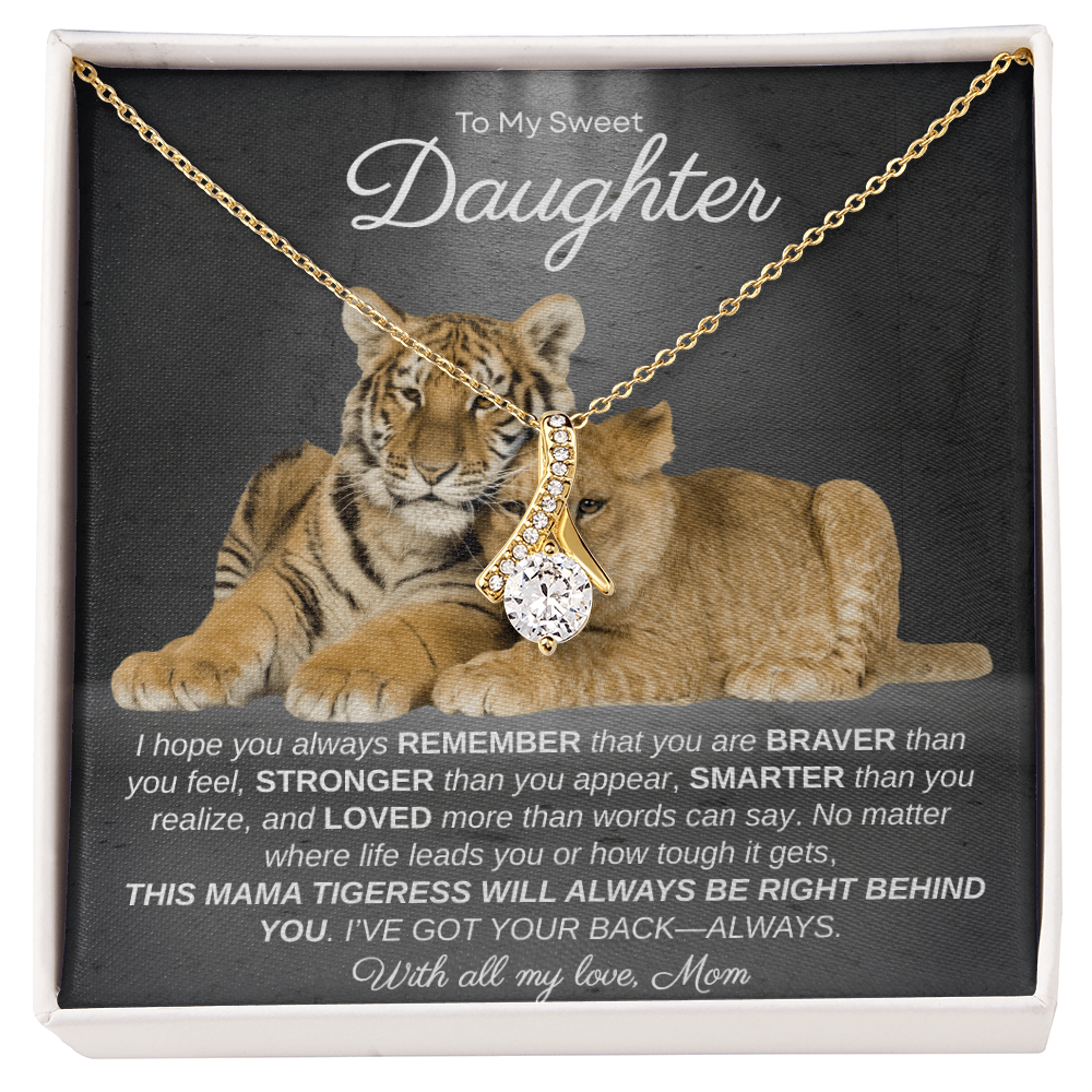 To My Sweet Daughter, I Hope You Always Remember | The Alluring Beauty | Necklace
