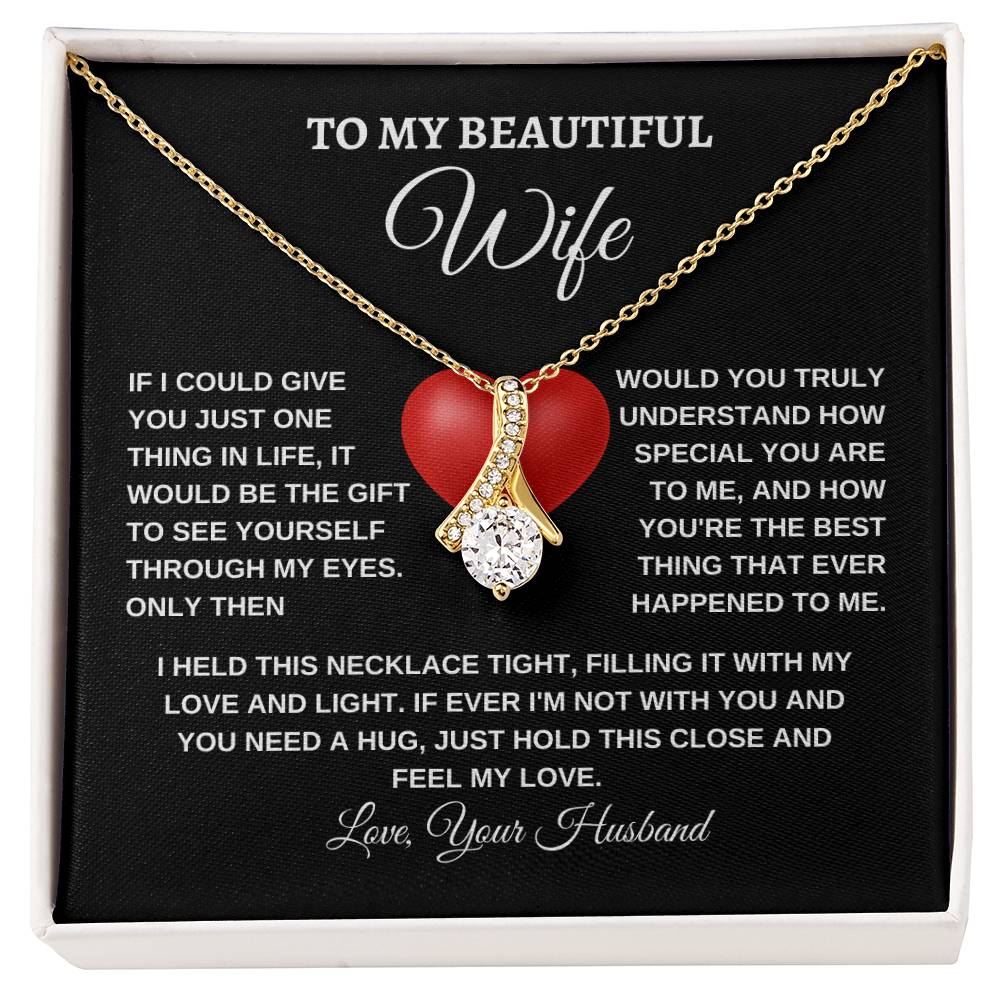 To my Beautiful Wife | Alluring Necklace
