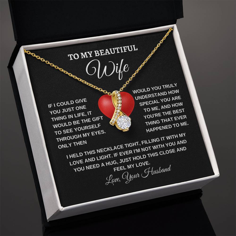 To my Beautiful Wife | Alluring Necklace