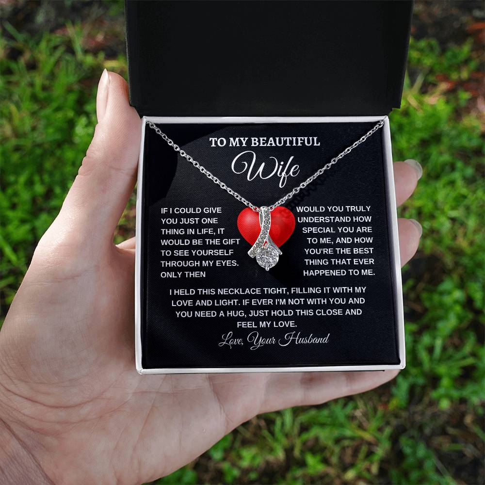 To my Beautiful Wife | Alluring Necklace