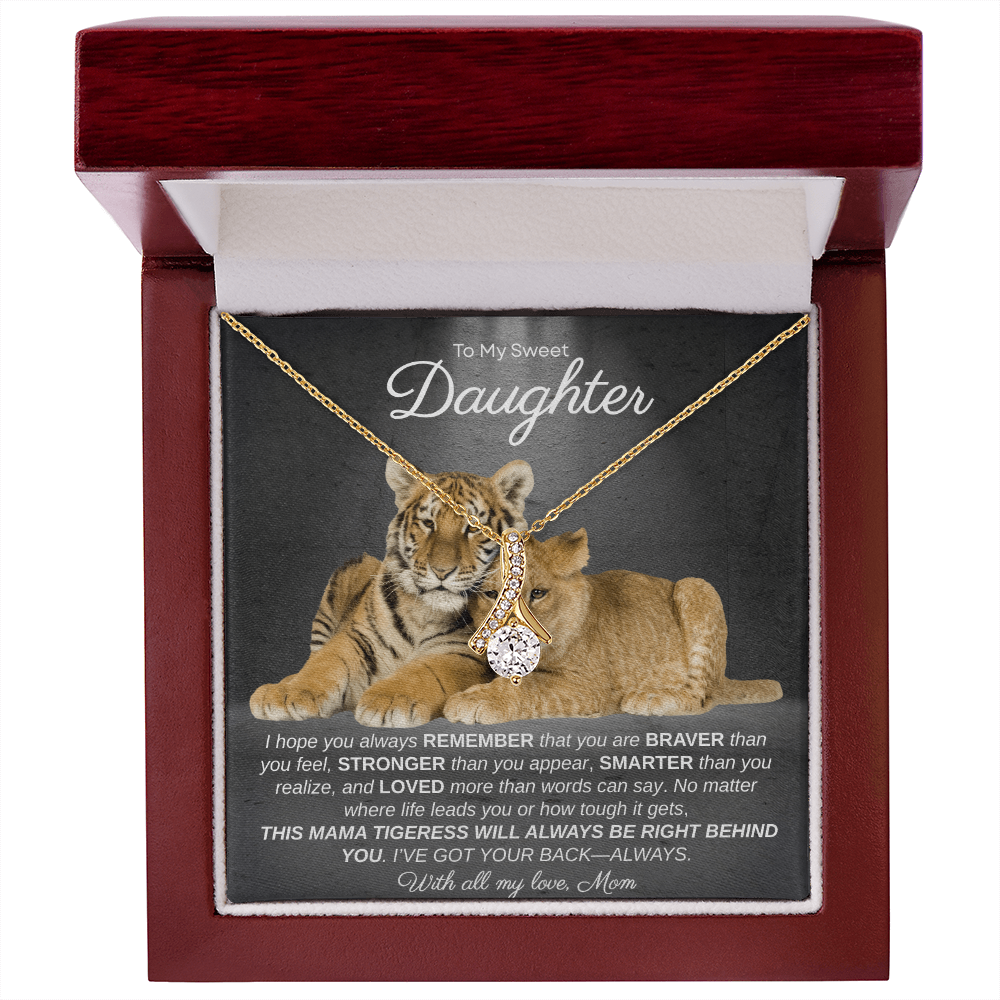To My Sweet Daughter, I Hope You Always Remember | The Alluring Beauty | Necklace