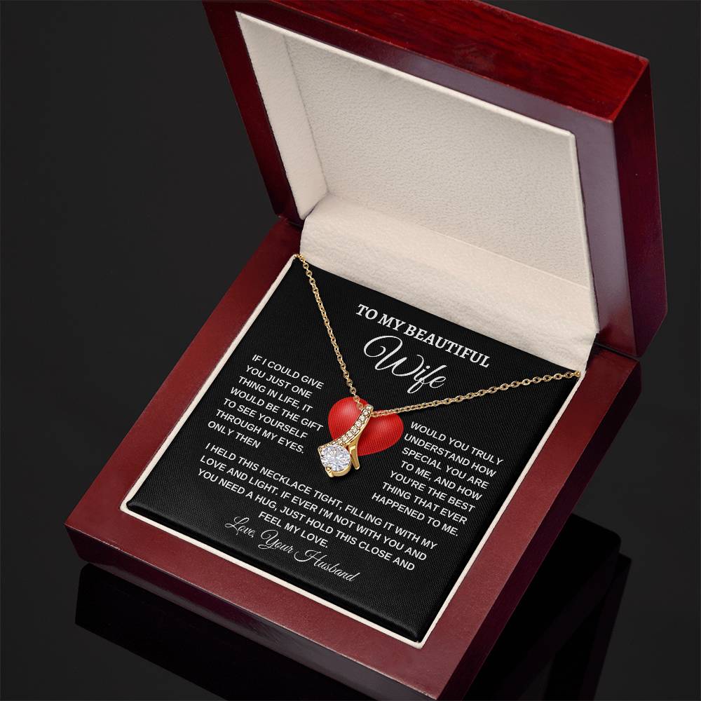 To my Beautiful Wife | Alluring Necklace