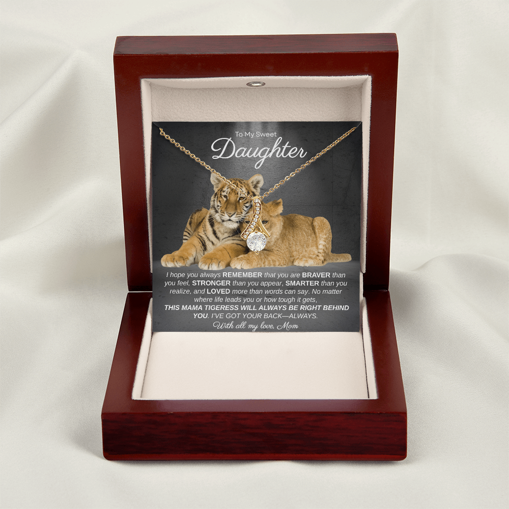 To My Sweet Daughter, I Hope You Always Remember | The Alluring Beauty | Necklace