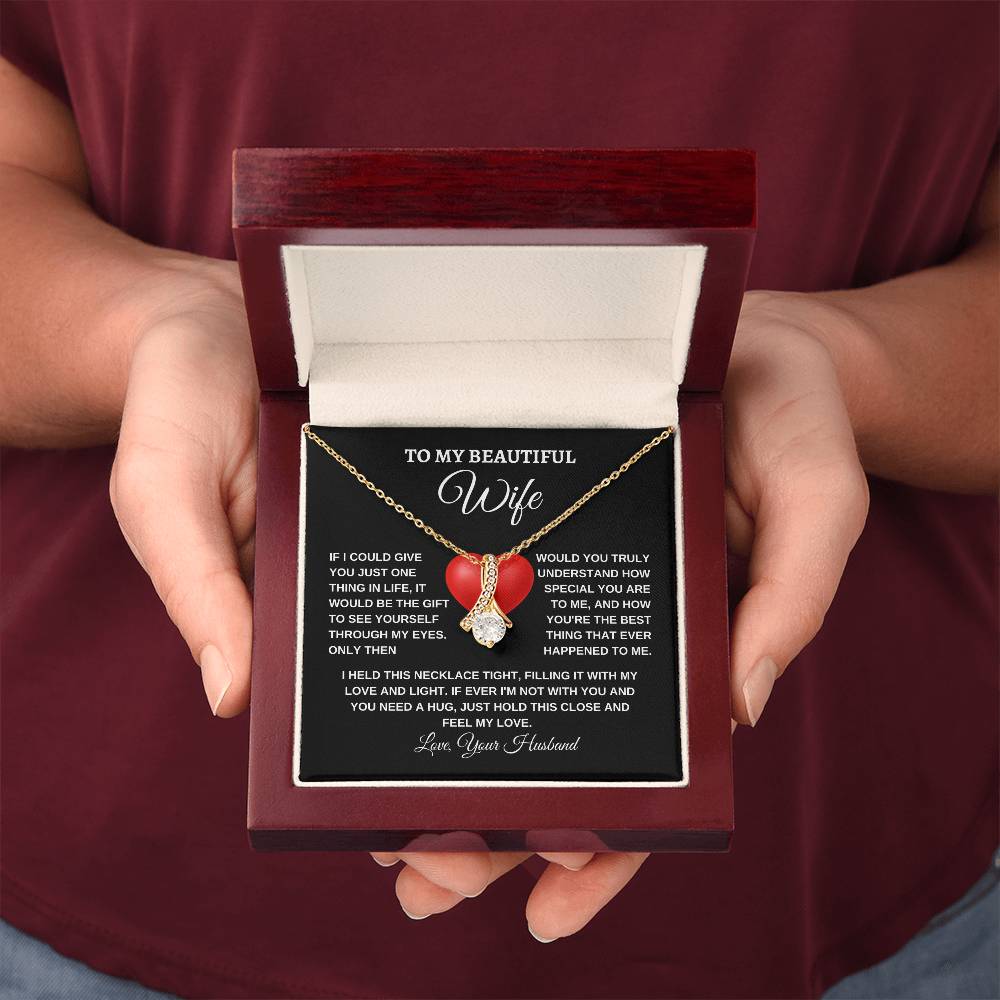 To my Beautiful Wife | Alluring Necklace