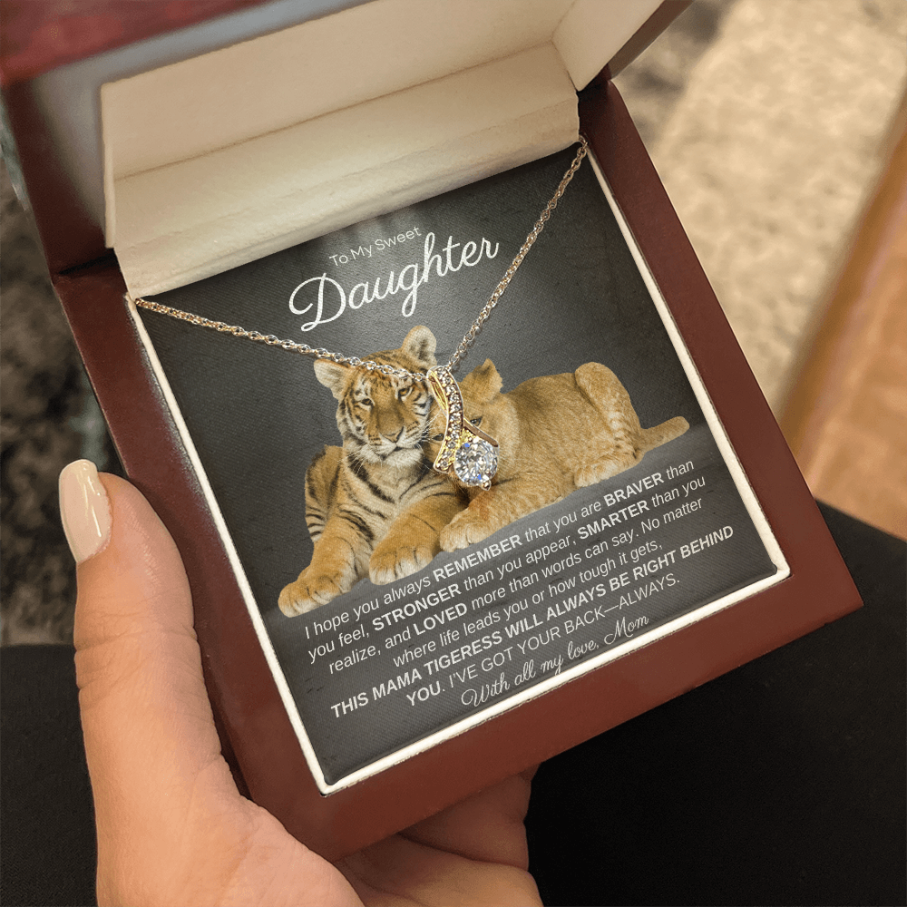 To My Sweet Daughter, I Hope You Always Remember | The Alluring Beauty | Necklace