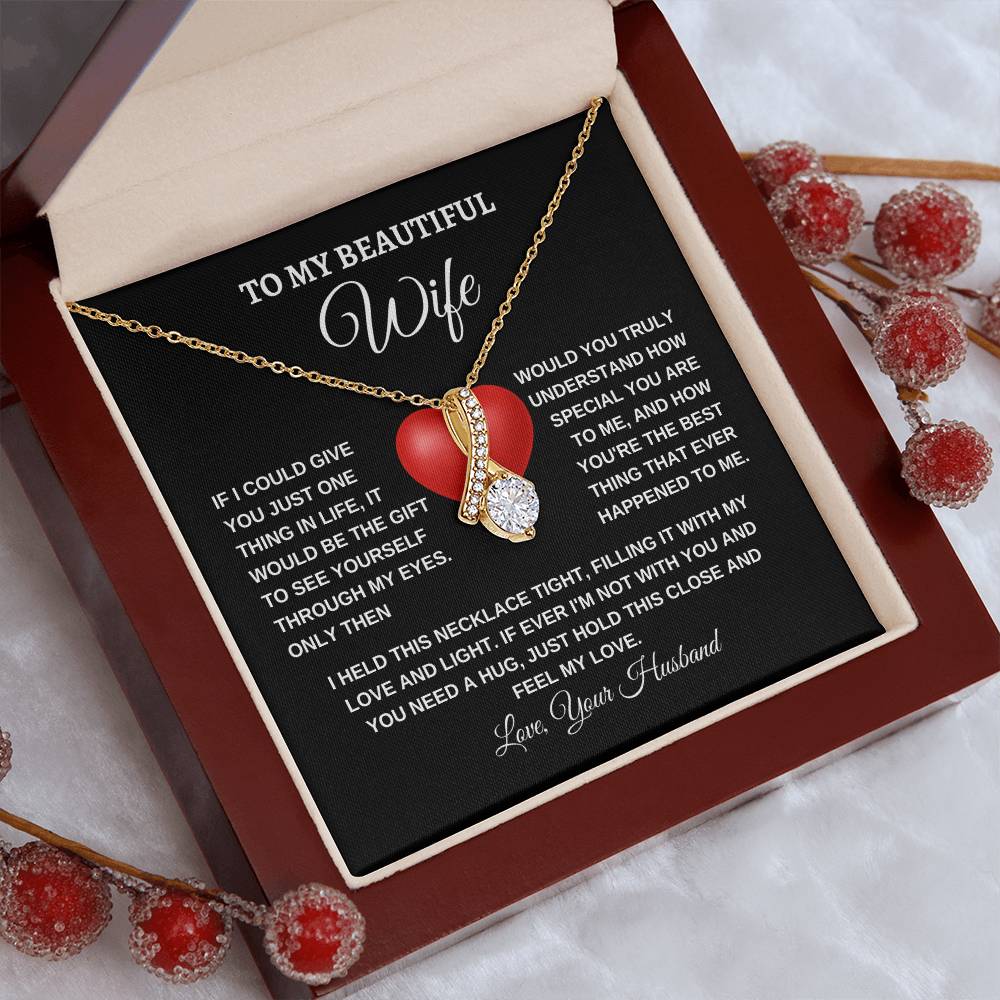 To my Beautiful Wife | Alluring Necklace