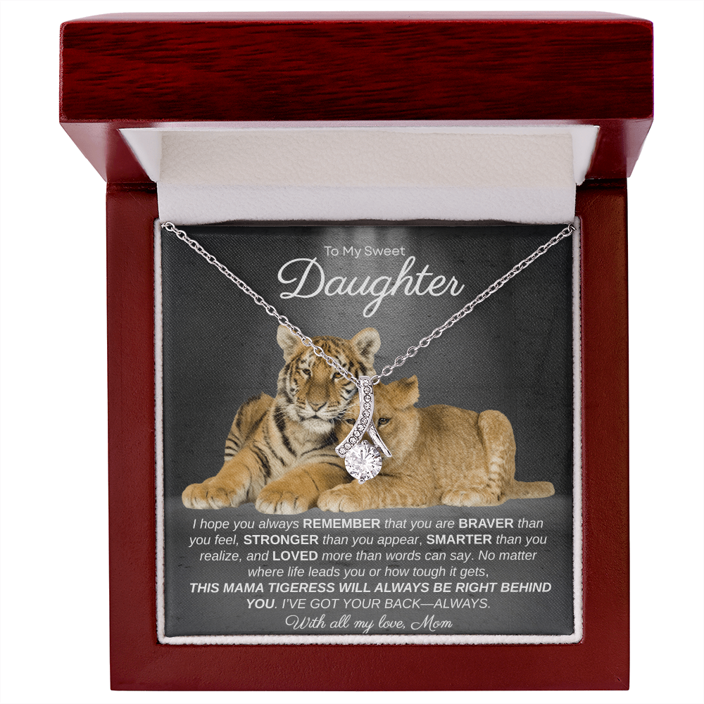 To My Sweet Daughter, I Hope You Always Remember | The Alluring Beauty | Necklace
