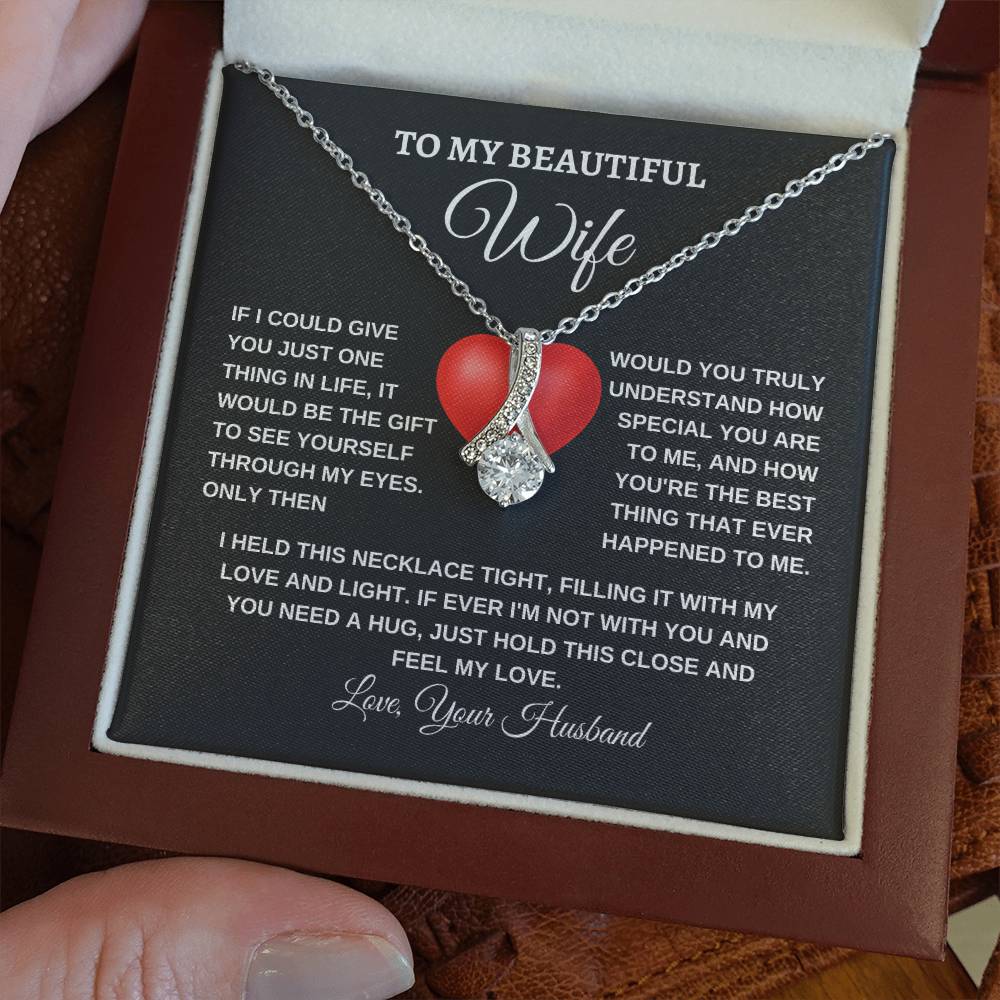 To my Beautiful Wife | Alluring Necklace