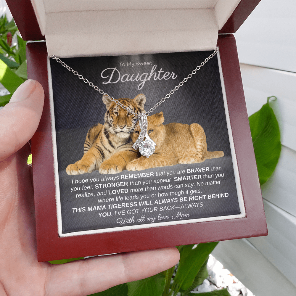 To My Sweet Daughter, I Hope You Always Remember | The Alluring Beauty | Necklace