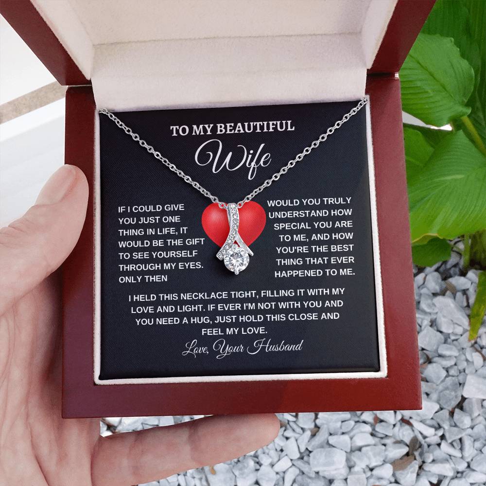 To my Beautiful Wife | Alluring Necklace