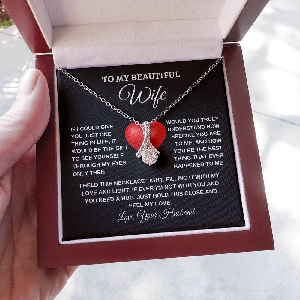 To my Beautiful Wife | Alluring Necklace