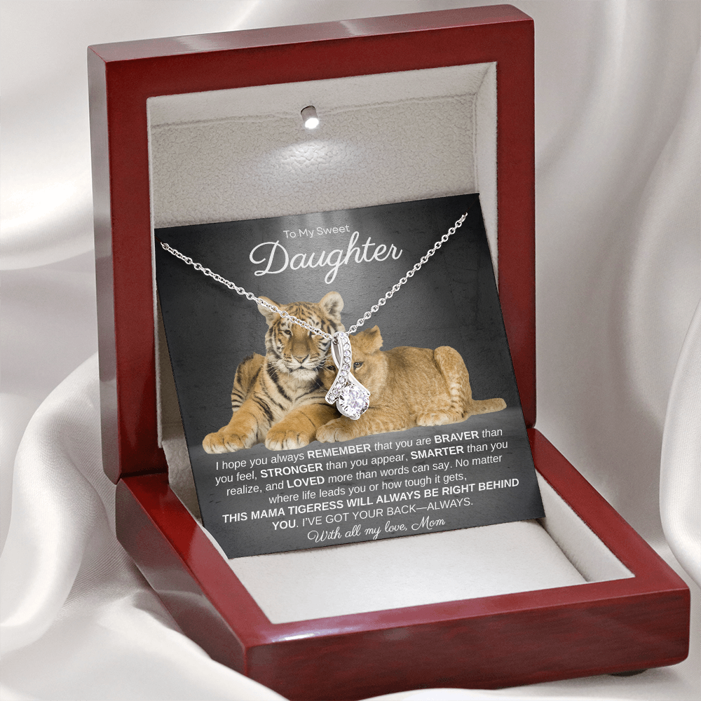 To My Sweet Daughter, I Hope You Always Remember | The Alluring Beauty | Necklace