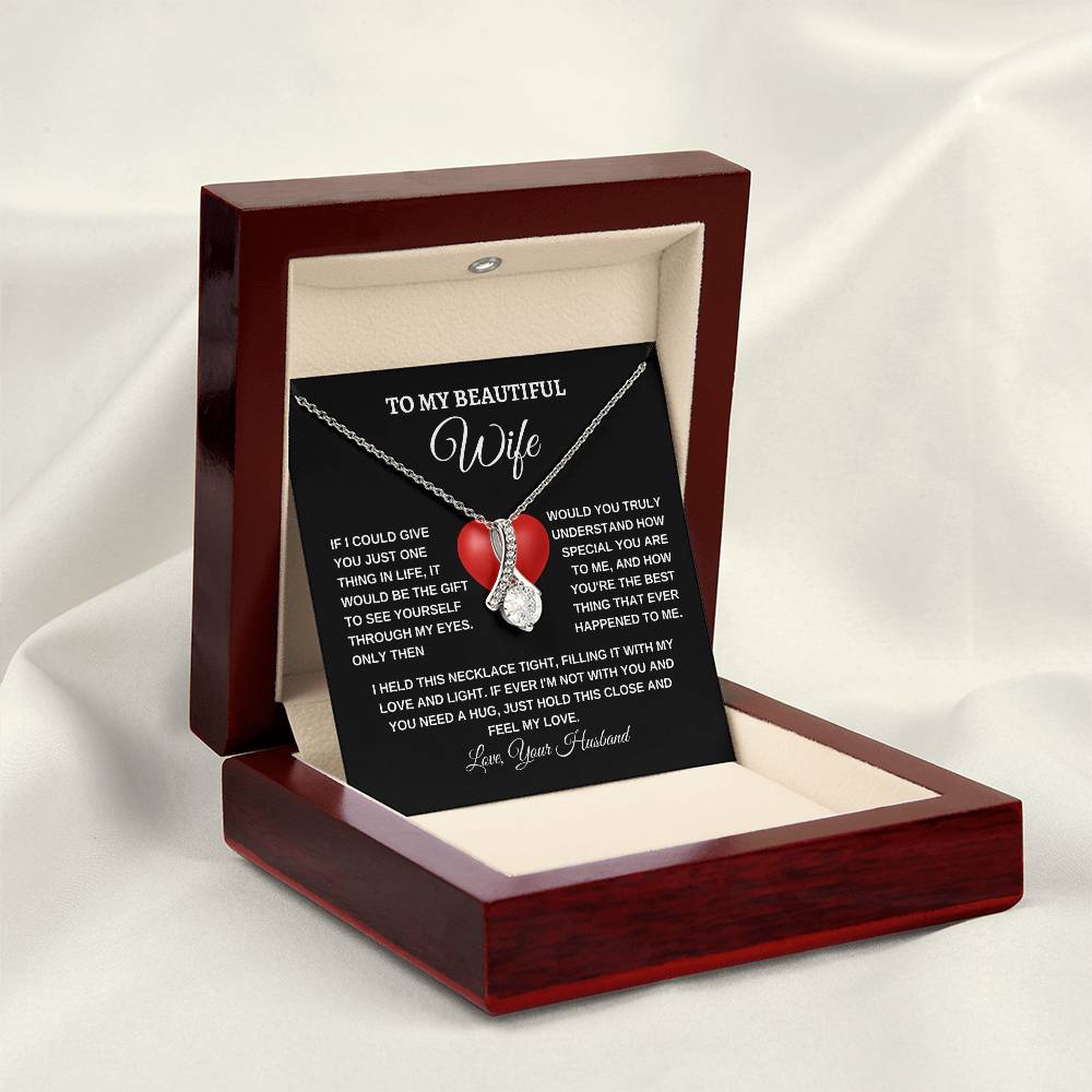 To my Beautiful Wife | Alluring Necklace
