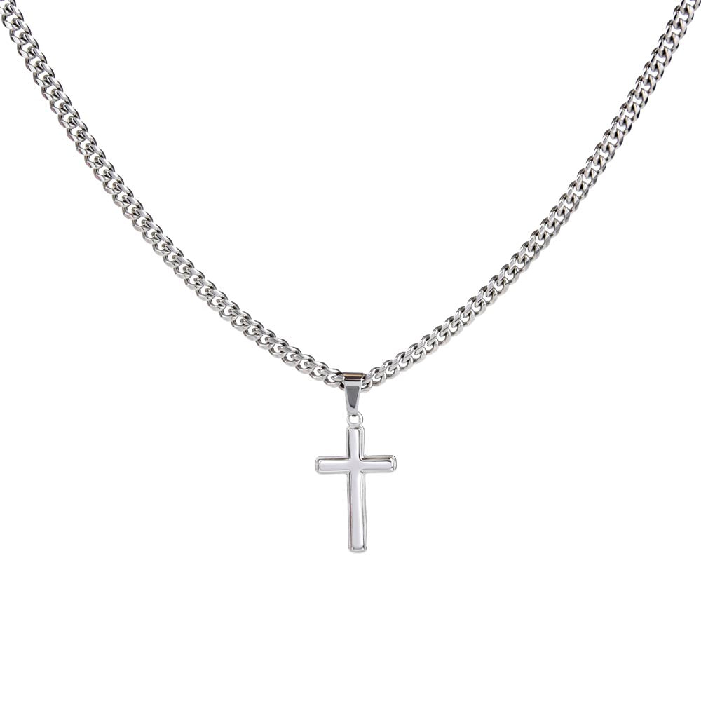 To My Son | Cuban Chain with Artisan Necklace