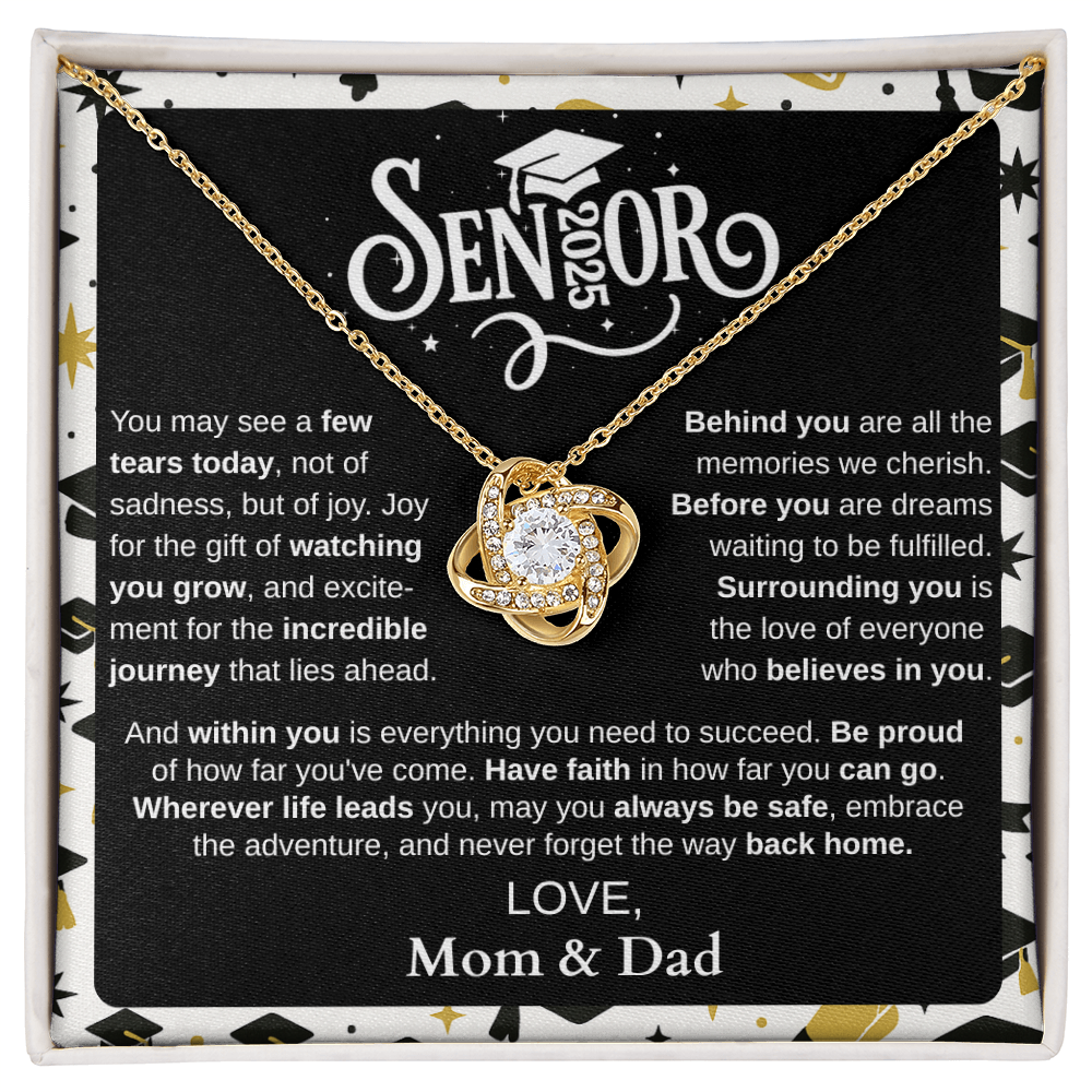 Senior 2025 | Incredible Journey | Love Knot Necklace